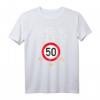 50. Geburtstag T-Shirt für Männer mit Oldtimer-Design – Humorvolles Geschenk zum 50. Geburtstag, Verkehrsschild und Tempo 50 Motiv