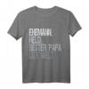 Bester Papa der Welt T-Shirt – Perfektes Geschenk für werdende Väter, Vatertag & Geburtstage