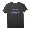 Chicago Police Department CPD Thin Blue Line Flagge T-Shirt - Supporter Shirt für Polizei, Familien & Blue Lives Matter