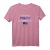 Chicago Police Department CPD Thin Blue Line Flagge T-Shirt - Supporter Shirt für Polizei, Familien & Blue Lives Matter