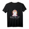 Ganz Ehrlich? Is Mir Egal - Lustiges Einhorn Statement T-Shirt für Humor und Ironie, perfektes Geschenk für Freunde und Arbeitskollegen