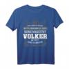 Lustiges Vorname Volker T-Shirt - Humorvolles König-Motiv für Männer als Geschenkidee