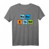 Rentenbeginn Chemie Lehrer Periodensystem Elemente Ruhestand T-Shirt – Lustiges Abschiedsgeschenk für Chemiker, Laboranten & Chemielehrer