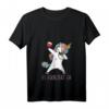 Damen T-Shirt mit Dabbing Einhorn und Spruch 'Es eskaliert Eh' – Lustiges Wein Geschenk für Frauen, perfekt für Weinliebhaberinnen & Geburtstage