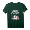 Team Braut Bachelorette Party Einhorn JGA T-Shirt – Lustiges Party-Outfit für unvergessliche Junggesellinnenabschiede mit Sekt, Stern & Einhorn-Motiv