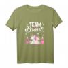 Team Braut Bachelorette Party Einhorn JGA T-Shirt – Lustiges Party-Outfit für unvergessliche Junggesellinnenabschiede mit Sekt, Stern & Einhorn-Motiv