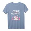 Team Braut Bachelorette Party Einhorn JGA T-Shirt – Lustiges Party-Outfit für unvergessliche Junggesellinnenabschiede mit Sekt, Stern & Einhorn-Motiv