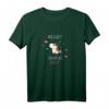HapPanda JGA - Ich bin die Braut! Einhorn T-Shirt für Junggesellinnenabschied, lustiges Braut-Partyoutfit für Damen