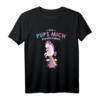 Ich Pups mich durchs Leben - Lustiges Einhorn T-Shirt für Einhornliebhaber und Humor-Fans