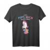 Ich Pups mich durchs Leben - Lustiges Einhorn T-Shirt für Einhornliebhaber und Humor-Fans