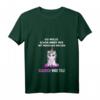 Damen Einhorn T-Shirt mit V-Ausschnitt - Lustiges Humor-Shirt mit Spruch für Menschenhasser, perfekt für Schule, Uni, Arbeit & Zuhause
