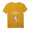 Damen Einhorn T-Shirt mit V-Ausschnitt - Lustiges Humor-Shirt mit Spruch für Menschenhasser, perfekt für Schule, Uni, Arbeit & Zuhause