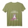 Damen Einhorn T-Shirt mit V-Ausschnitt - Lustiges Humor-Shirt mit Spruch für Menschenhasser, perfekt für Schule, Uni, Arbeit & Zuhause