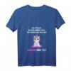 Damen Einhorn T-Shirt mit V-Ausschnitt - Lustiges Humor-Shirt mit Spruch für Menschenhasser, perfekt für Schule, Uni, Arbeit & Zuhause