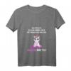 Damen Einhorn T-Shirt mit V-Ausschnitt - Lustiges Humor-Shirt mit Spruch für Menschenhasser, perfekt für Schule, Uni, Arbeit & Zuhause