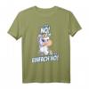 Nö Einfach Nö - Humorvolles Einhorn T-Shirt mit Mittelfinger für Einhorn-Fans und Freche Persönlichkeiten
