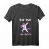 Damen 'Bin Da ! Kann losgehen !' - Party Einhorn T-Shirt mit V-Ausschnitt für Humor, Geburtstag & Feiertage