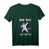 Damen 'Bin Da ! Kann losgehen !' - Party Einhorn T-Shirt mit V-Ausschnitt für Humor, Geburtstag & Feiertage
