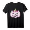 Halloween T-Shirt Kürbis Einhorn - Lustiges gruseliges Kostüm für Männer und Frauen, Party Geschenkidee & Alternative zum Verkleiden