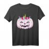Halloween T-Shirt Kürbis Einhorn - Lustiges gruseliges Kostüm für Männer und Frauen, Party Geschenkidee & Alternative zum Verkleiden
