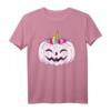 Halloween T-Shirt Kürbis Einhorn - Lustiges gruseliges Kostüm für Männer und Frauen, Party Geschenkidee & Alternative zum Verkleiden