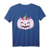 Halloween T-Shirt Kürbis Einhorn - Lustiges gruseliges Kostüm für Männer und Frauen, Party Geschenkidee & Alternative zum Verkleiden