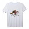 Weihnachtsmann reitet Einhorn - Lustiges Weihnachts-T-Shirt für die festliche Zeit, perfekt als Geschenk für Familie und Freunde