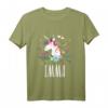 Kinder Einhorn Pferd Name Emma Mädchen Geschenk T-Shirt – Personalisierte Einhorn T-Shirts für Mädchen, Reiten & Pony-Liebhaberinnen