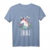 Kinder Einhorn Pferd Name Emma Mädchen Geschenk T-Shirt – Personalisierte Einhorn T-Shirts für Mädchen, Reiten & Pony-Liebhaberinnen