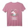 Kinder Einhorn Pferd Name Emma Mädchen Geschenk T-Shirt – Personalisierte Einhorn T-Shirts für Mädchen, Reiten & Pony-Liebhaberinnen
