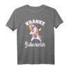 Witziges Krankenschwester und Einhorn Liebhaber T-Shirt – Perfektes Geschenk für Pflegekräfte zu Geburtstag, Weihnachten, Valentinstag, Muttertag & Fasching