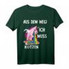 Kotz Unicorn Lustiges Party T-Shirt mit Regenbogen Kotze – Perfekt für Festival, Karneval, Mallorca Urlaub & Partynächte
