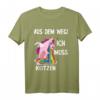 Kotz Unicorn Lustiges Party T-Shirt mit Regenbogen Kotze – Perfekt für Festival, Karneval, Mallorca Urlaub & Partynächte
