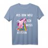 Kotz Unicorn Lustiges Party T-Shirt mit Regenbogen Kotze – Perfekt für Festival, Karneval, Mallorca Urlaub & Partynächte