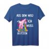 Kotz Unicorn Lustiges Party T-Shirt mit Regenbogen Kotze – Perfekt für Festival, Karneval, Mallorca Urlaub & Partynächte