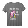 Kotz Unicorn Lustiges Party T-Shirt mit Regenbogen Kotze – Perfekt für Festival, Karneval, Mallorca Urlaub & Partynächte