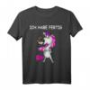 Ich Habe Fertig Einhorn Ruhestand Rentner 2020 Pensionierung T-Shirt – Lustiges Abschiedsgeschenk für Kollegen & Freunde