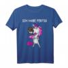 Ich Habe Fertig Einhorn Ruhestand Rentner 2020 Pensionierung T-Shirt – Lustiges Abschiedsgeschenk für Kollegen & Freunde