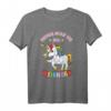 Abends Werd' Ich Zum Weinhorn T-Shirt - Lustiges Einhorn Geschenk für Wein- und Party-Fans zu Geburtstagen, Weihnachten & Partys