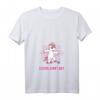 Damen Einhorn T-Shirt mit Spruch - Geh mir aus dem Weg du unnötiger Sozialkontakt, lustiges Geschenk für Frauen, Freunde & Familie