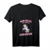 Damen Lustiges Einhorn T-Shirt mit V-Ausschnitt - Witziges Statement für Frauen und Mädchen, Geschenk für Einhorn-Liebhaberinnen