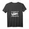 Damen 4x4 Land Rover T-Shirt mit V-Ausschnitt - Für Offroad, Reise und Abenteuer Fans