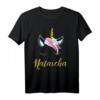 Natascha Namen Geschenk - Süßes Einhorn T-Shirt für Mädchen und Damen, Perfekt für Geburtstagsfeiern & Einhorn-Partys