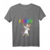 Einhorn T-Shirt zum 50. Geburtstag – Lustige Geschenkidee für Frauen und Männer, 50 Jahre Fuffzich Geschenk mit V-Ausschnitt
