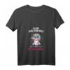 Damen Einhorn T-Shirt mit Spruch 'Geh mir aus dem Weg du unnötiger Sozialkontakt' – Lustiges Geschenk für Frauen, Freunde und Familie