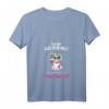Damen Einhorn T-Shirt mit Spruch 'Geh mir aus dem Weg du unnötiger Sozialkontakt' – Lustiges Geschenk für Frauen, Freunde und Familie