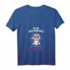 Damen Einhorn T-Shirt mit Spruch 'Geh mir aus dem Weg du unnötiger Sozialkontakt' – Lustiges Geschenk für Frauen, Freunde und Familie