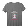 Damen Einhorn T-Shirt mit Spruch 'Geh mir aus dem Weg du unnötiger Sozialkontakt' – Lustiges Geschenk für Frauen, Freunde und Familie