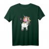 Einhorn Faultier Team T-Shirt - Lustiges Fantasy Motiv für Kinder, Teenager, Damen und Herren, Perfekt als Geschenk zu Weihnachten & Geburtstag