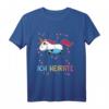 Ich Heirate Einhorn T-Shirt für Junggesellinnenabschied - Lustiges Gruppenshirt für Braut, Polterabend & Feierlichkeiten